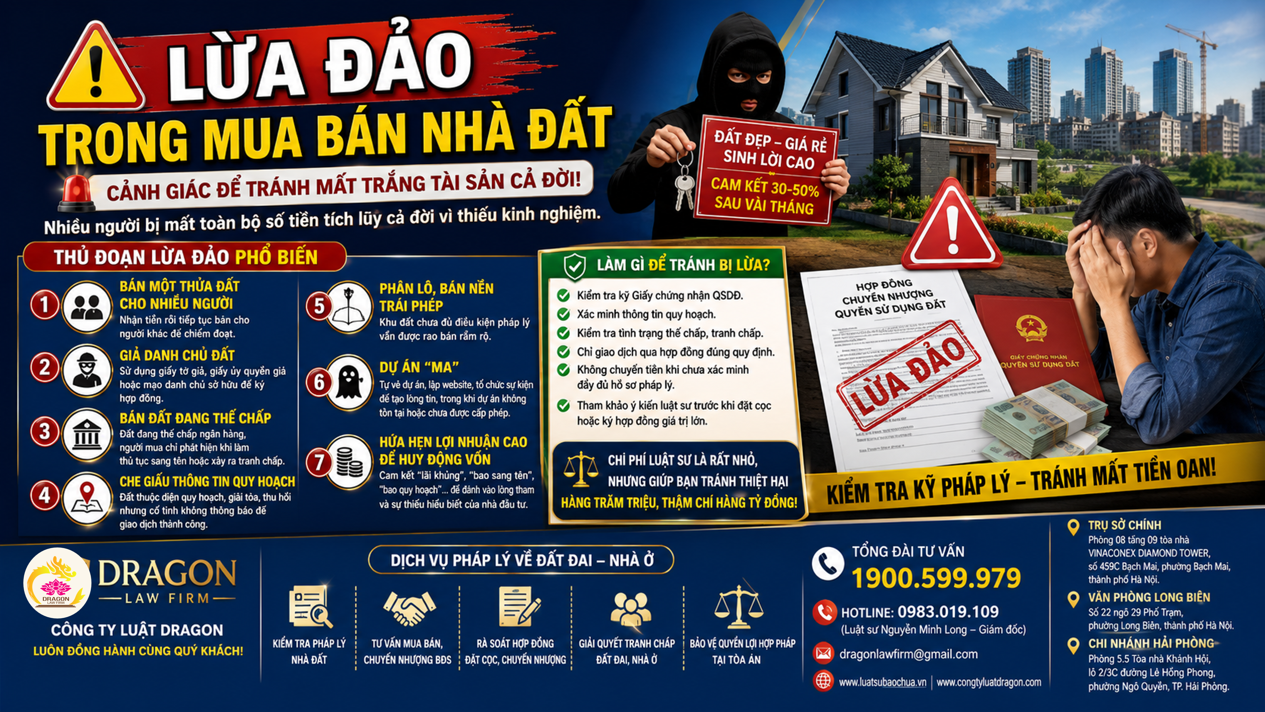 Mua nhà đất tưởng lời. - Có thể mất trắng hàng tỉ vì tin nhầm người